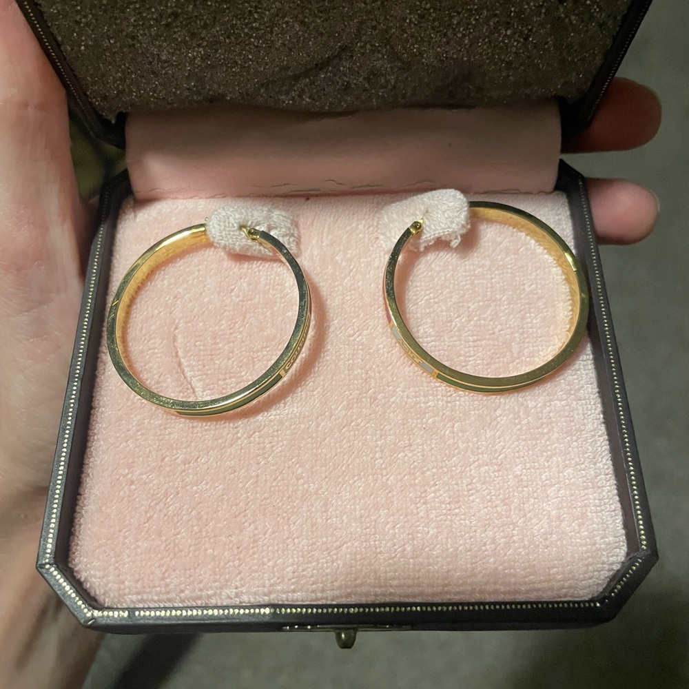 Juicy Couture Hoop Earrings